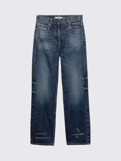 Prada Jeans Woman In Blue