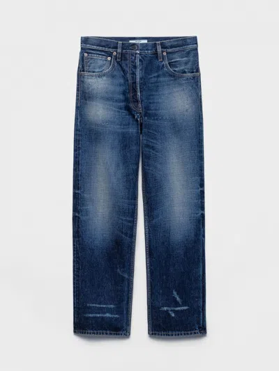 Prada Jeans Woman In Blue