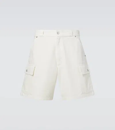 Prada White Denim Bermuda Shorts