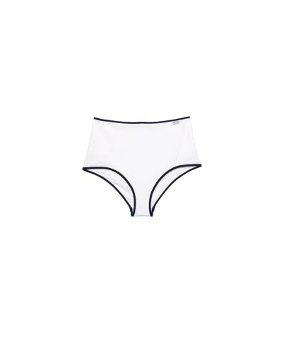Prada Jersey-bikini-slip In White