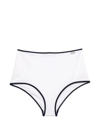 Prada Jersey Bikini Panty In White