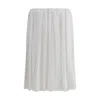 Prada Pleated Jersey Skirt
