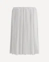 Prada Pleated Jersey Skirt