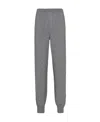 Prada Logo-patch Track Pants In Grey