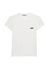 Prada Jersey T-shirt In White