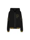Prada Oversized Black Cotton Sweatshirt In Black