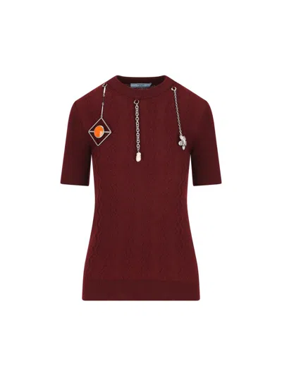 Prada Jerseys In Brown