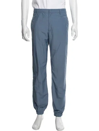 Pre-owned Prada Joggers In Blue
