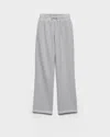 Prada Drawstring Track Pants In Gray
