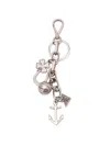 Prada Key Holder In Silver