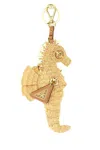 Prada Women Raffia Key Ring