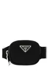 Prada Men Black Nylon Cuff In Black
