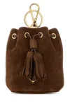 Prada Key Tag In Brown