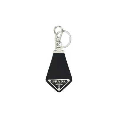 Prada Keyring In Black