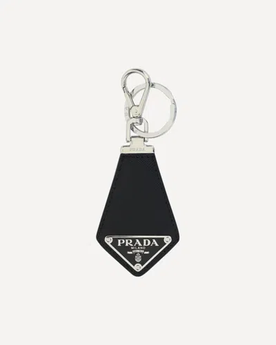 Prada Keyring In Black