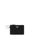 Prada Keyrings In Nero