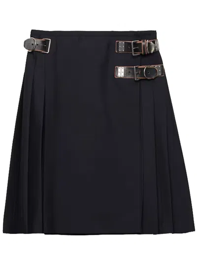 PRADA KID MOHAIR SKIRT