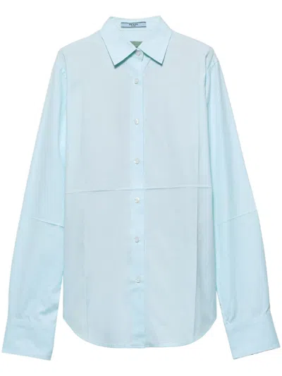 Prada Klassisches Hemd In Green