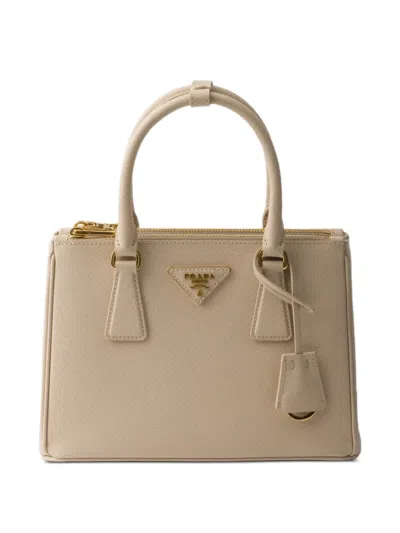 Prada Kleine Galleria Handtasche In Brown