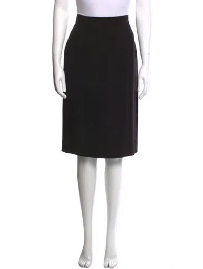 Pre-owned Prada Knee-length Skirt In Black