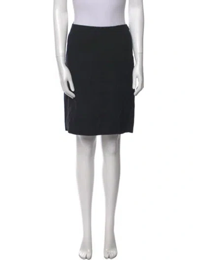 Pre-owned Prada Knee-length Skirt In Black