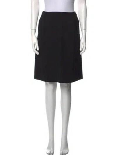 Pre-owned Prada Knee-length Skirt In Black