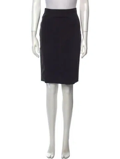 Pre-owned Prada Knee-length Skirt In Black