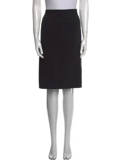 Pre-owned Prada Knee-length Skirt In Black