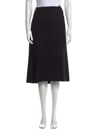 Pre-owned Prada Knee-length Skirt In Black