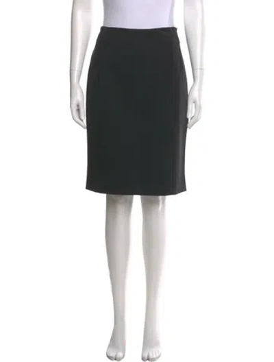 Pre-owned Prada Knee-length Skirt In Black