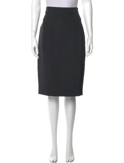 Pre-owned Prada Knee-length Skirt In Black