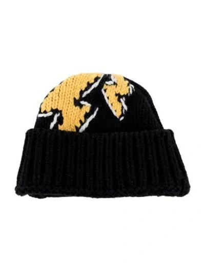 Pre-owned Prada Knit Beanie In Black