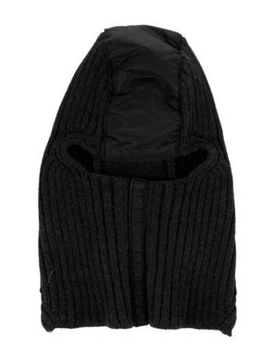 Pre-owned Prada Knit Beanie In Black