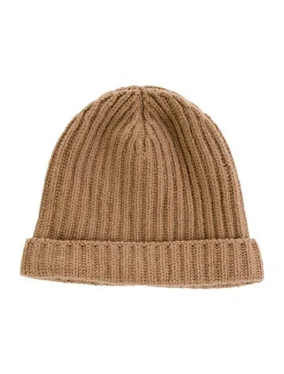 Pre-owned Prada Knit Beanie In Neutral