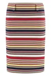 Prada Striped Knitted Skirt