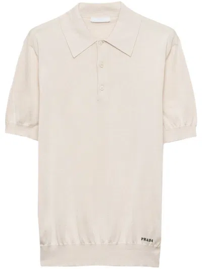 PRADA KNIT POLO SHIRT