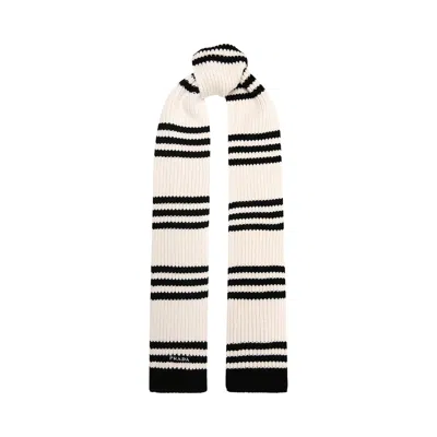 Pre-owned Prada Knit Scarf 'black/white' | Multi-color | Women's Size Onesize