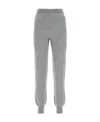 Prada Cashmere Blend Joggers With Elastic Waistband In Grey