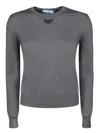 Prada Knitwear In Gray