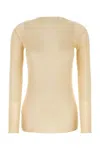 Prada Maglione In Cotone Sabbia Donna In Beige O Tan