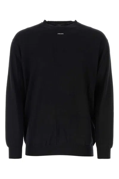 Prada Knitwear In Black