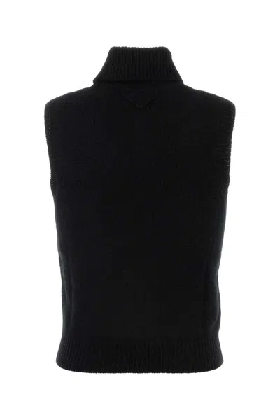 Prada Knitwear In Black