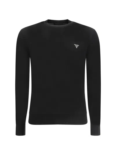 Prada Knitwear In Black