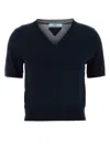 Prada Knitwear In Blue