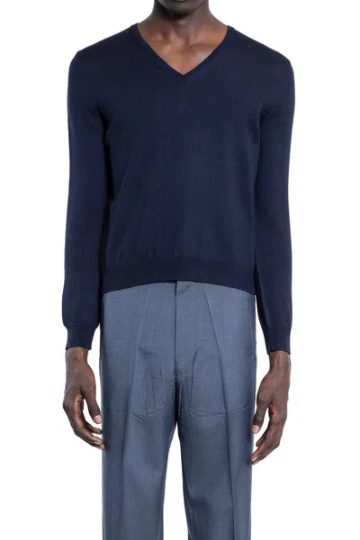 Prada Knitwear In Blue