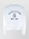 Prada Logo Print Crewneck Sweatshirt