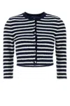 Prada Bouclé Cardigan In Neutral