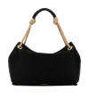 Prada Practical Fabric Shopping Handbag With 45 X 33 X 7 Cm Dimensions And 20 Cm Handle Drop In Black