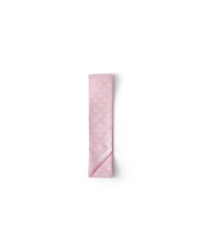 Prada Krawatte Aus Jacquard-seide In Pink