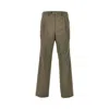 Prada L-blend Pants With Darts In Brown